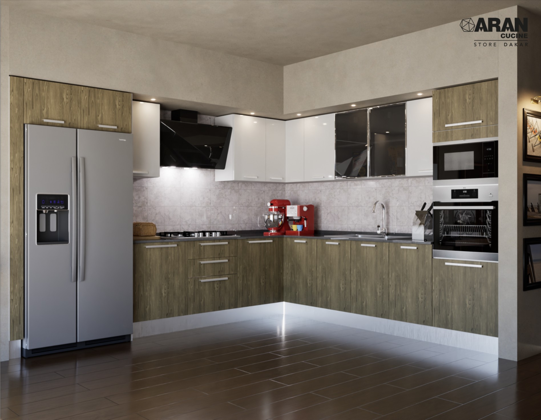 Cuisine de stock Aran Cucine